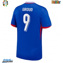 Frankrike Olivier Giroud #9 Hjemmedrakt EM 2024 Kortermet